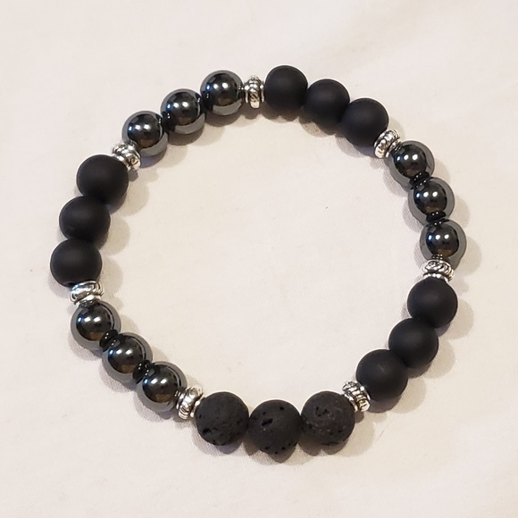 Lave Stone Diffuser Bracelet - Picture 1 of 6